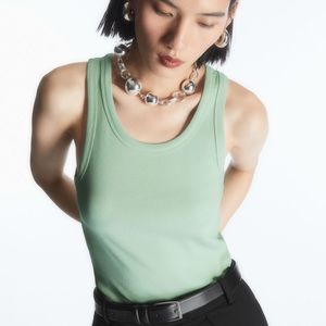 COS ribbed tank top S
